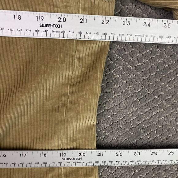 Lands End Corduroy Blazer Sport Coat Men's 41L Tan Elbow Patch Patches - Picture 10 of 15